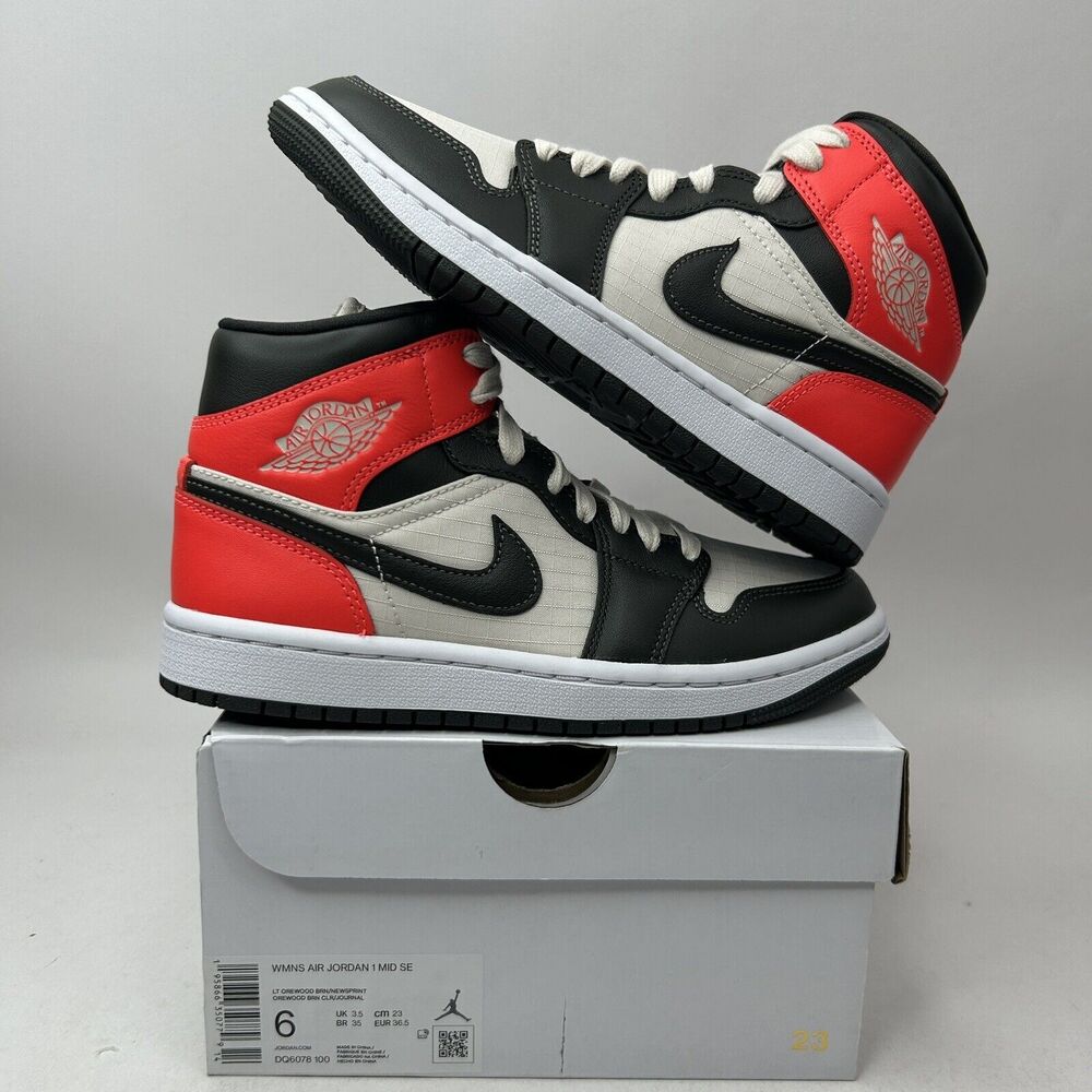 Nike Shoes Air Jordan 1 Mid SE WMNS “Light Orewood Brown” 2023